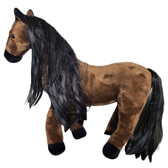 Madame Alexander Doll Company Horse 19 in Plush Large Chestnut Pony Posable Brow - Picture 1 of 6